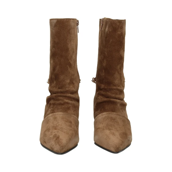 APEPAZZA - Tronchetto cognac in camoscio - f6soraya03/sue