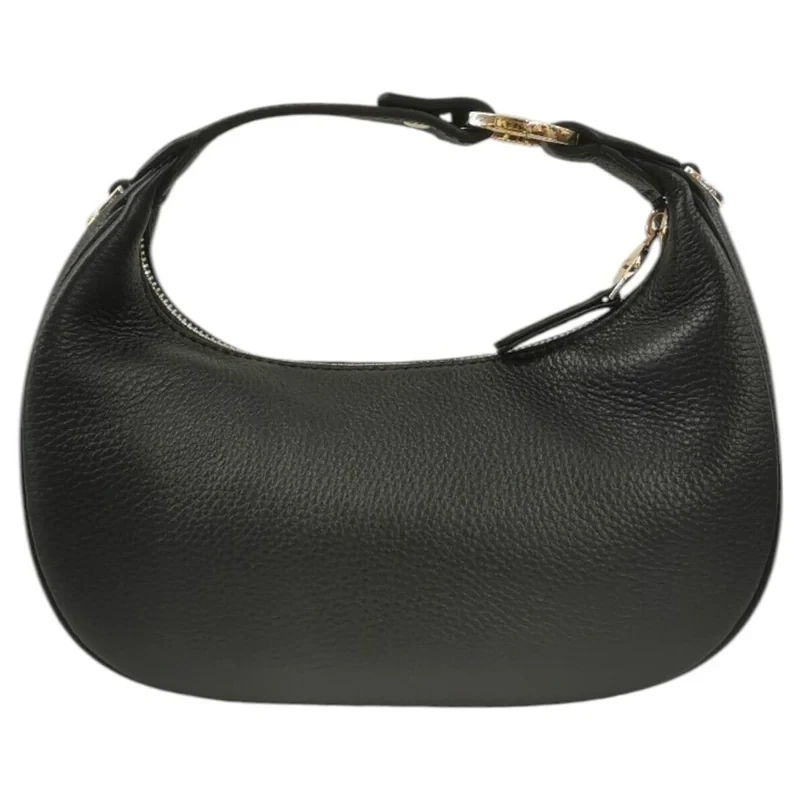 NANNINI - Borsa nera con manico e tracolla - 18408