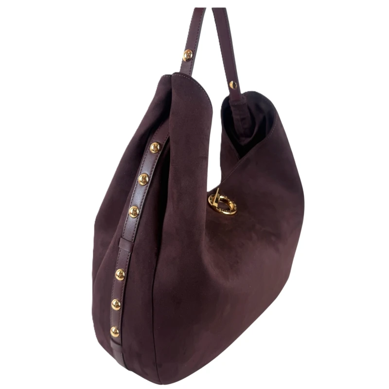 LIU JO - Borsa bordeaux con borchie - af6029t711a