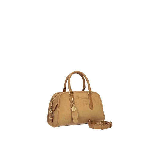 LIU JO - Borsa cuoio bauletto in camoscio - af6006t711a 2