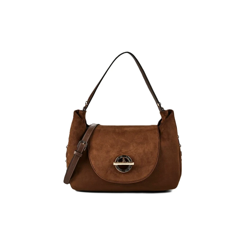 LIU JO - Borsa tabacco con borchie - af6113t711a