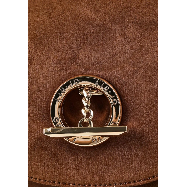 LIU JO - Borsa tabacco con borchie - af6113t711a