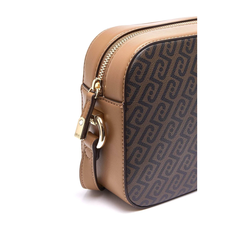 LIU JO - Borsa marrone logata con tracolla - af6211e1137