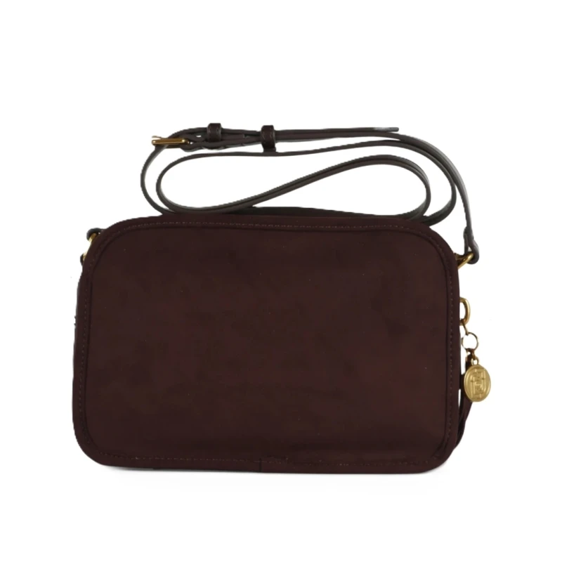 LIU JO - Borsa marrone in camoscio con tracolla - af6011t711a