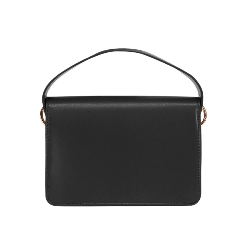BLAUER - Borsa nera con con logo e manico - f6min02pu/mig