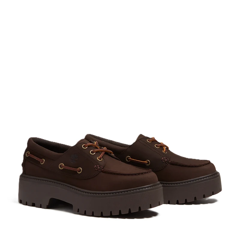 TIMBERLAND - Mocassini da barca marrone - tb0a2gvfw071