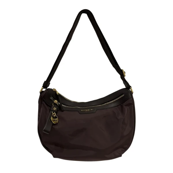 NANNINI - Borsa marrone in nylon - 18243