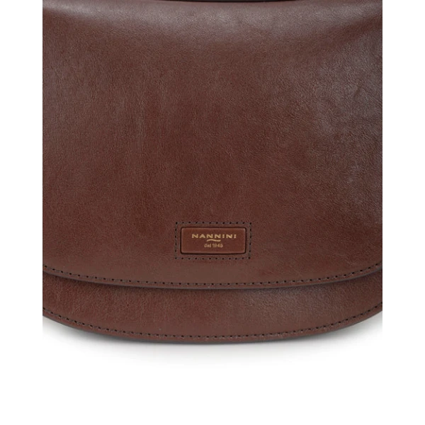 NANNINI - Borsa marrone con tracolla - 20563