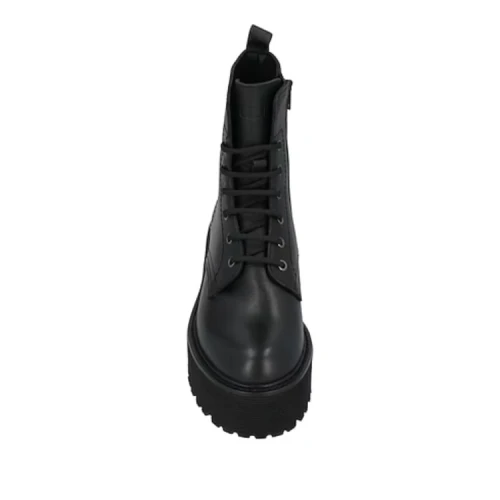 CULT - Stivaletto anfibio nero con para - clw346000 2