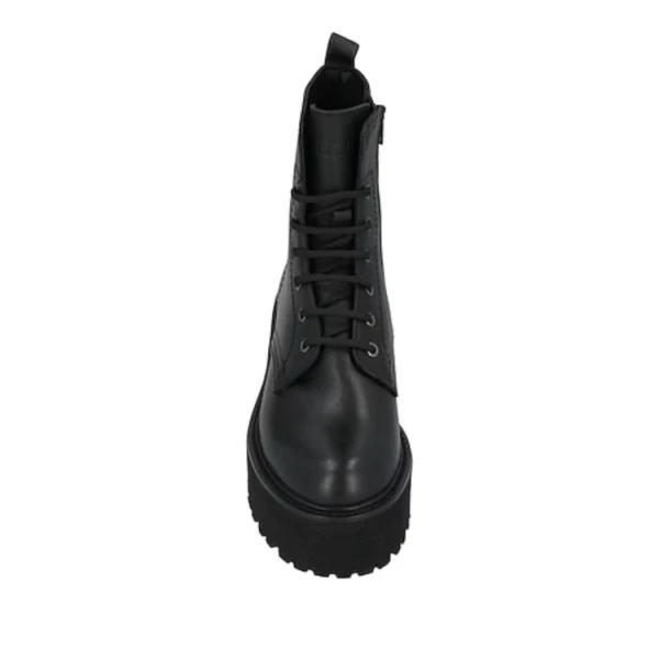 CULT - Stivaletto anfibio nero con para - clw346000