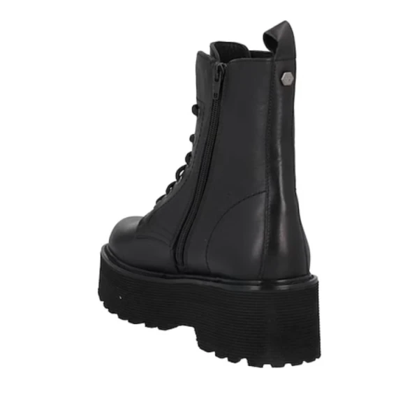 CULT - Stivaletto anfibio nero con para - clw346000