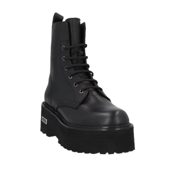 CULT - Stivaletto anfibio nero con para - clw346000