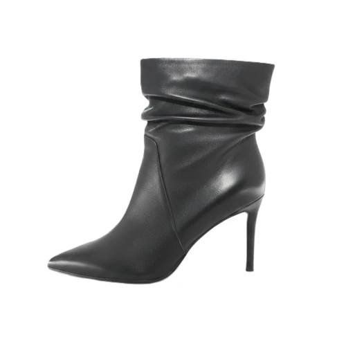 CHICONIC - Tronchetto nero in pelle - 337