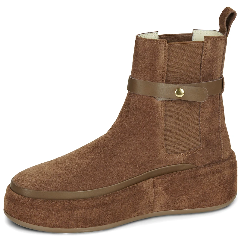 GIO+ - Stivaletto cuoio in camoscio con charms - rosita01