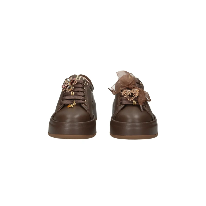 GIO+ - Sneakers marrone con charms - olivia120