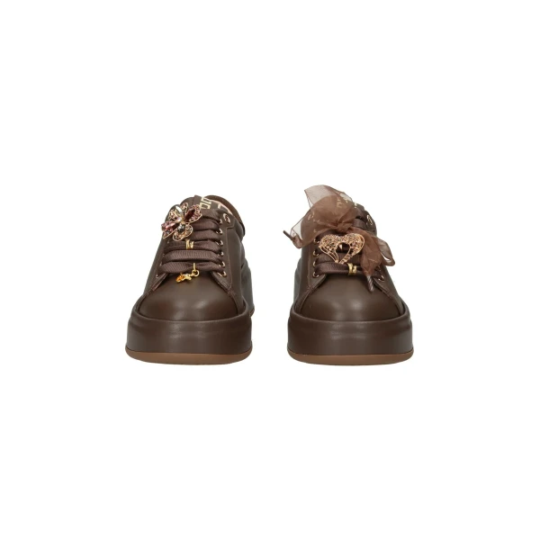 GIO+ - Sneakers marrone con charms - olivia120