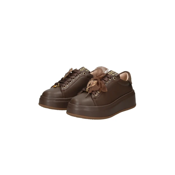 GIO+ - Sneakers marrone con charms - olivia120