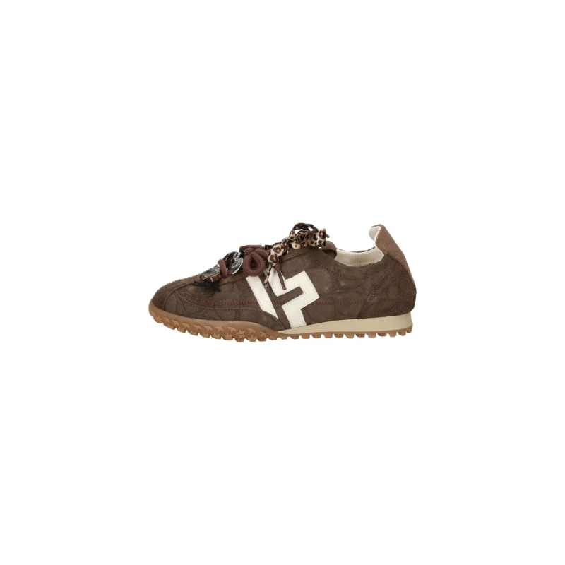 GIO+ - Sneakers marrone con charms - cielox10