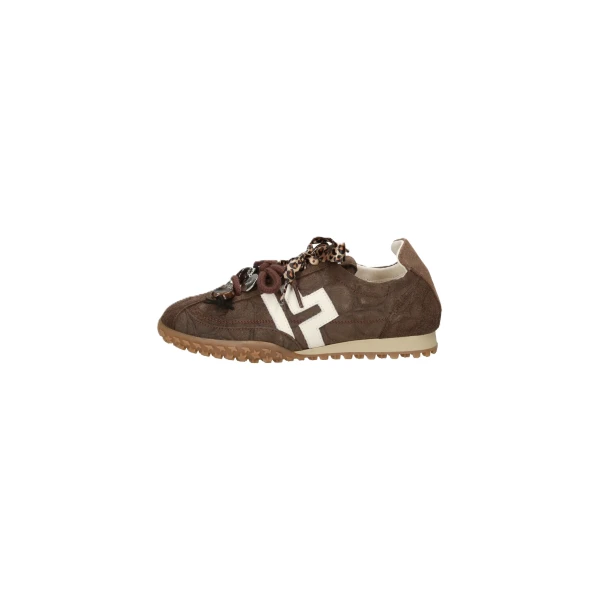 GIO+ - Sneakers marrone con charms - cielox10