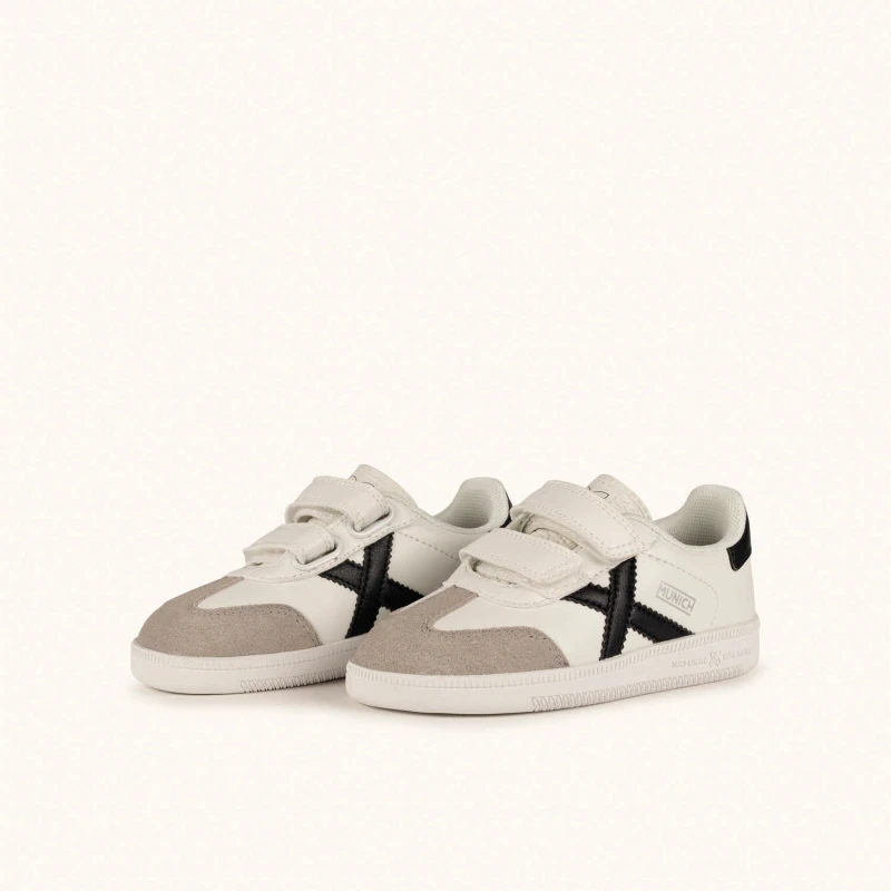 MUNICH - Sneakers bianca e nero - 8032028