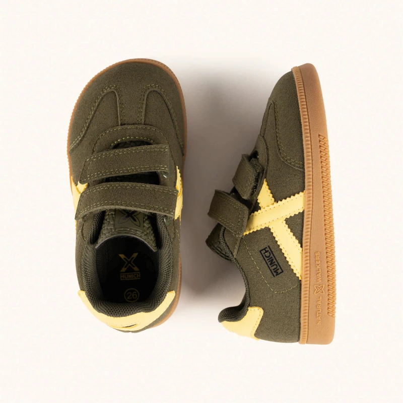 MUNICH - Sneakers verdone e giallo - 8032026