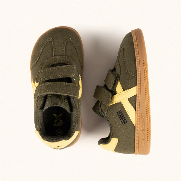 MUNICH - Sneakers verdone e giallo - 8032026