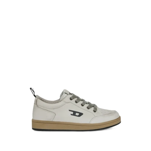 DIESEL - Sneakers bianca con logo - bc1092kf047k104-s-kirjy