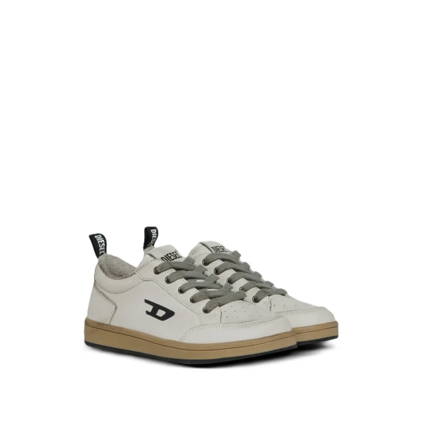 DIESEL - Sneakers bianca con logo - bc1092kf047k104-s-kirjy