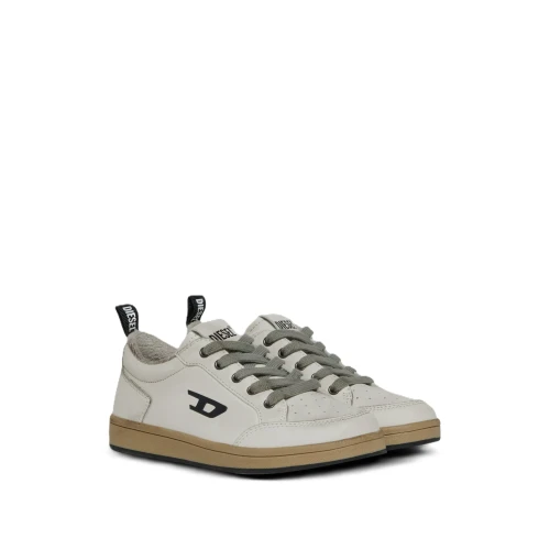 DIESEL - Sneakers bianca con logo - bc1092kf047k104-s-kirjy 2