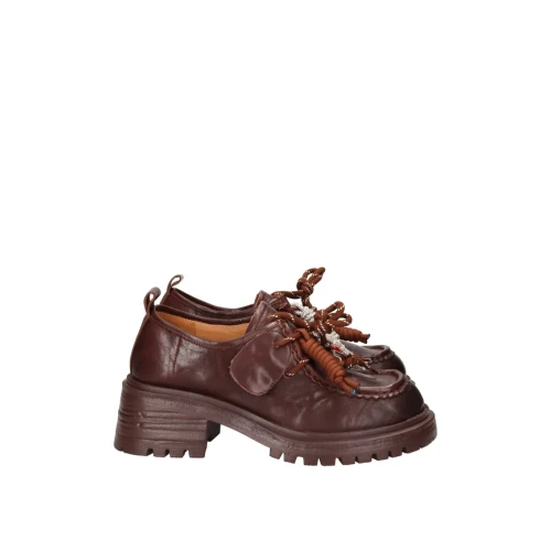EXE' - Sneakers paraboot in pelle marrone