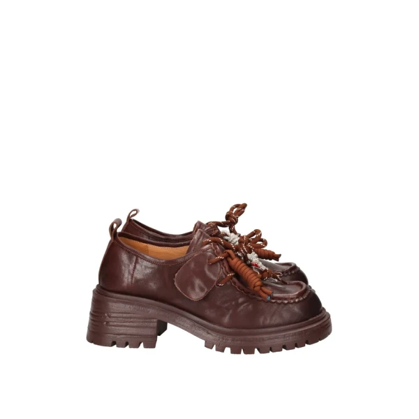EXE' - Sneakers paraboot in pelle marrone