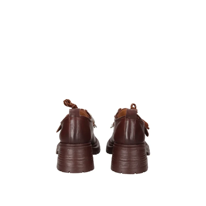 EXE' - Sneakers paraboot in pelle marrone