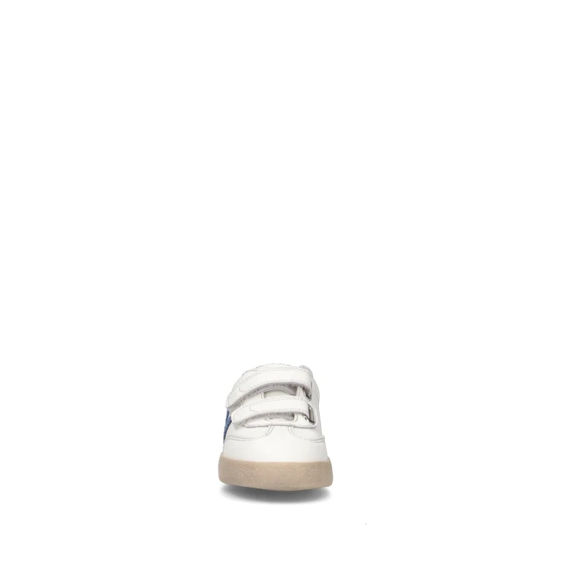FALCOTTO - Sneakers bianca e blu con velcro - 0012020164.03.1n06