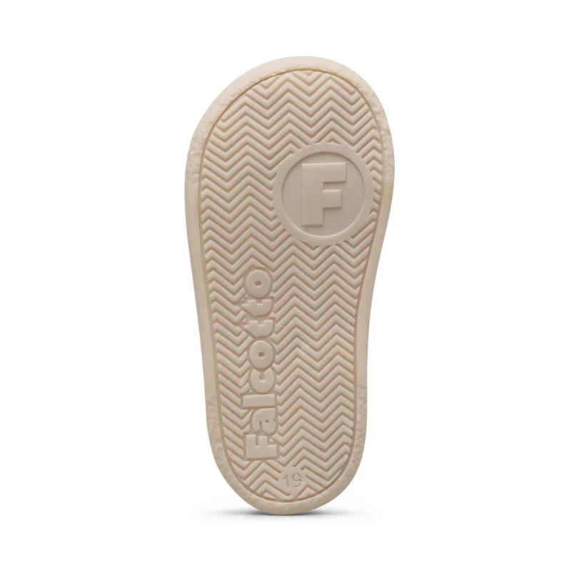 FALCOTTO - Sneakers beige e blu con velcro - 0012019043.01.2c80