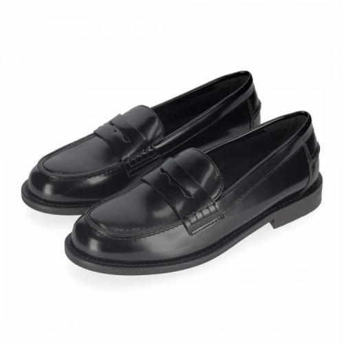 NACREE - Mocassino nero abrasivato - 5145001 2
