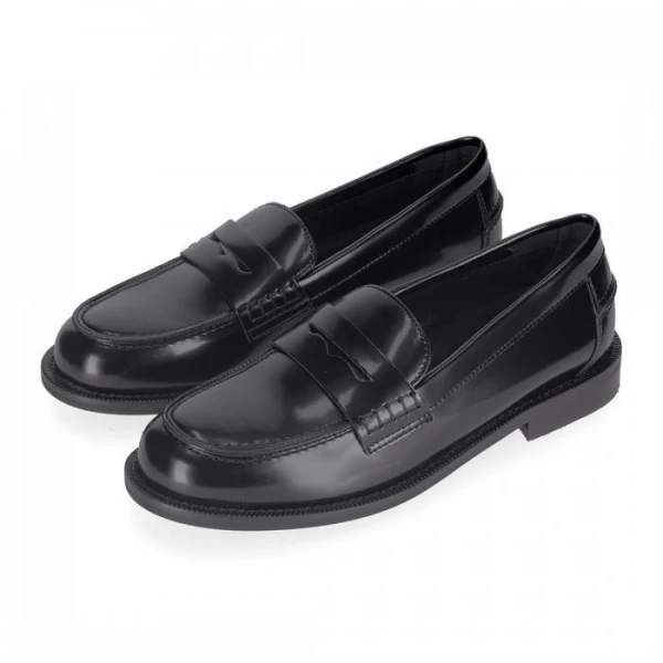 NACREE - Mocassino nero abrasivato - 5145001