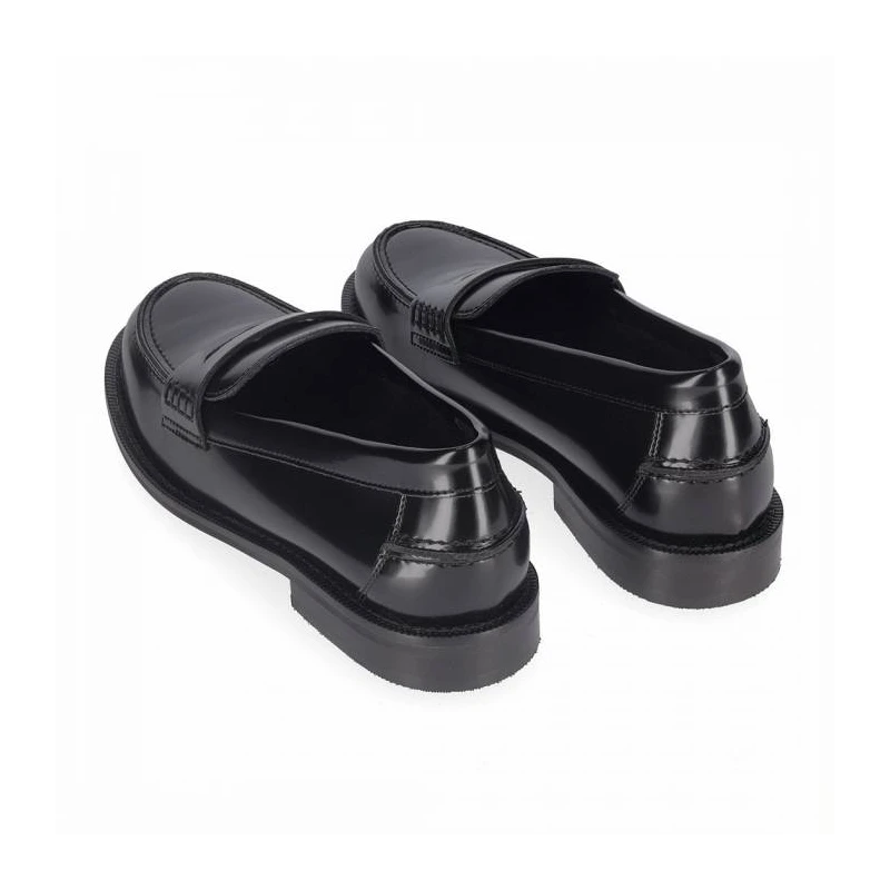 NACREE - Mocassino nero abrasivato - 5145001