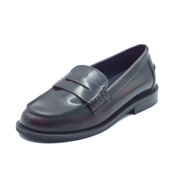 NACREE - Mocassino bordeaux abrasivato - 5145001