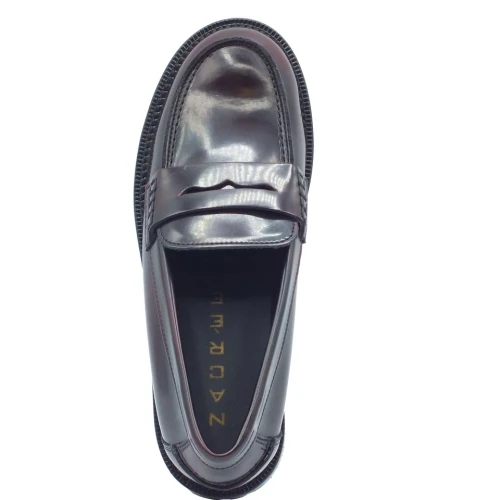 NACREE - Mocassino bordeaux abrasivato - 5145001 2