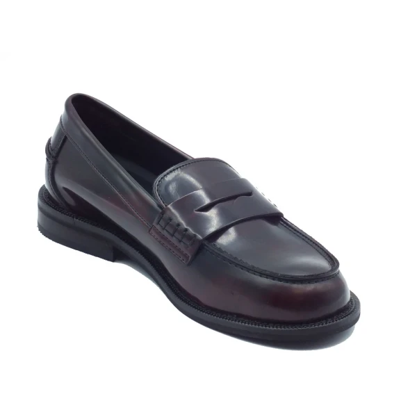 NACREE - Mocassino bordeaux abrasivato - 5145001