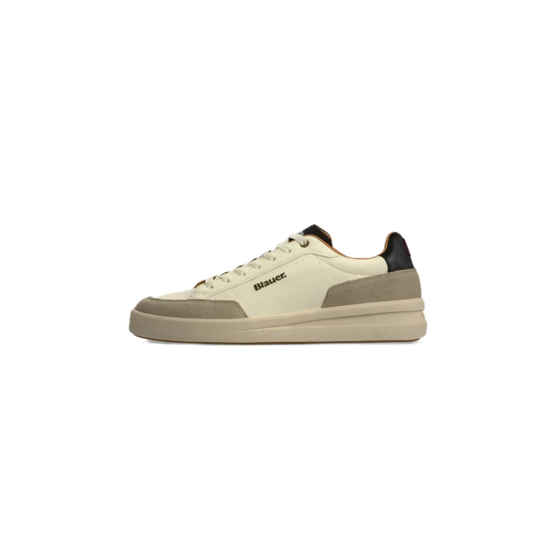 BLAUER - Sneakers crema - f6kyoto01/sul