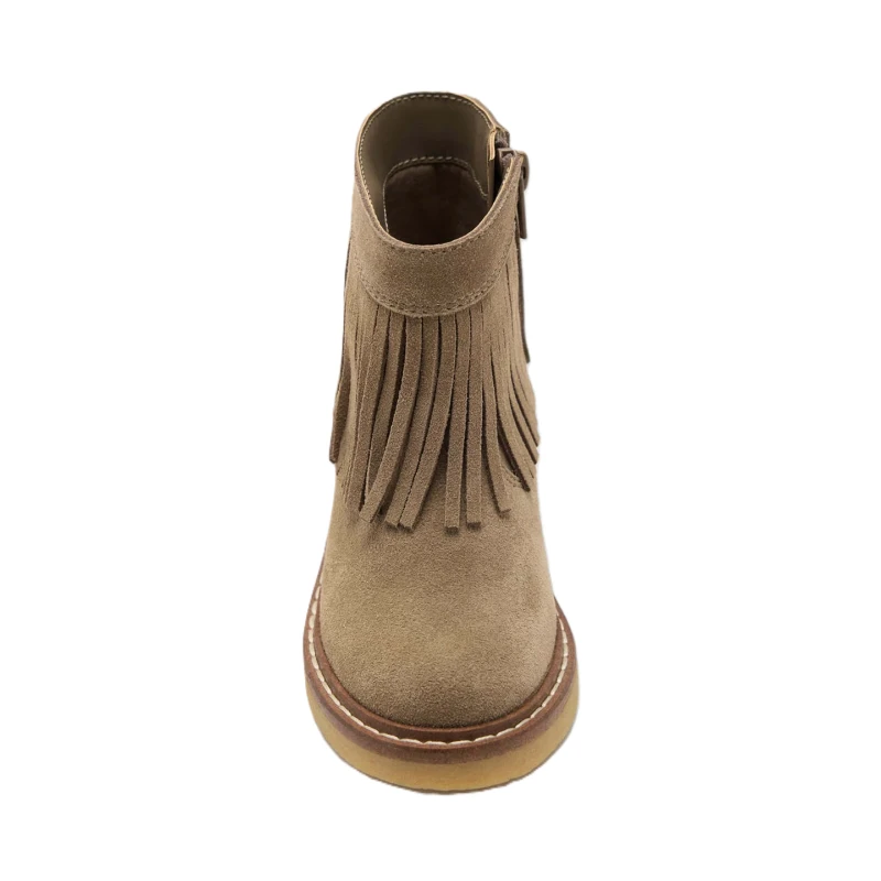 BALDUCCI - Stivaletto beige con frangia - aspe1150
