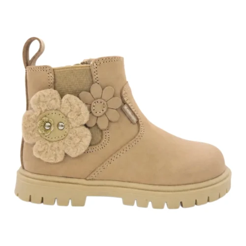 BALDUCCI - Stivaletto beige con fiori - matr2731