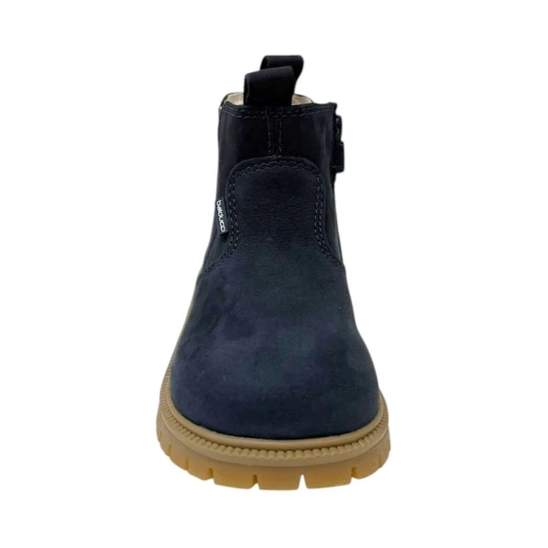 BALDUCCI - Stivaletto blu con elastico colorato - matr2739
