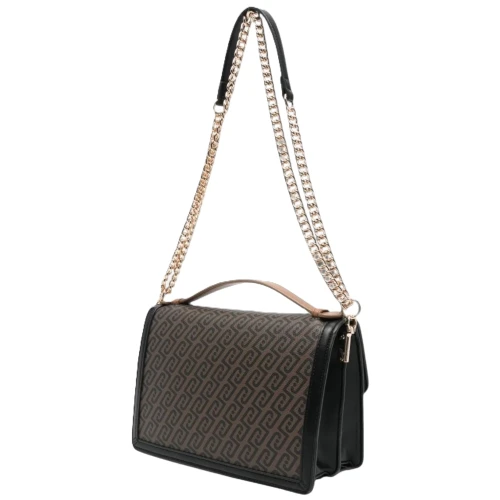LIU JO - Borsa nera logata con manico -  2