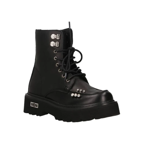 CULT - Stivaletto nero con piercing - clw482000