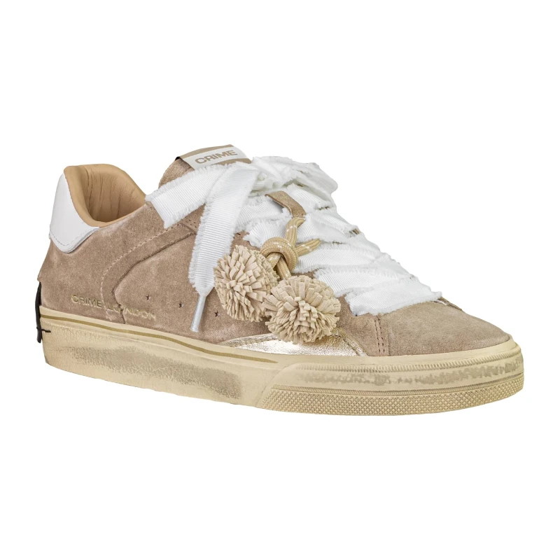 CRIME LONDON - Sneakers beige con charms - 23078aa9.15