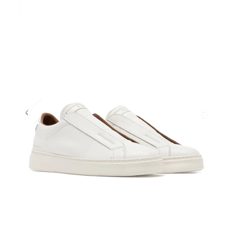 CRIME LONDON - Sneakers slipon bianco - 10933aa9.11