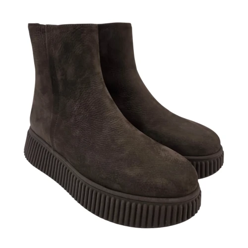 LORENZO MARI - Stivaletto in pelle camoscio marrone - sally03 2