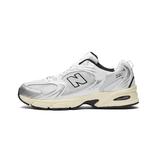 NEW BALANCE - Sneakers Silver e nero - mr530ta
